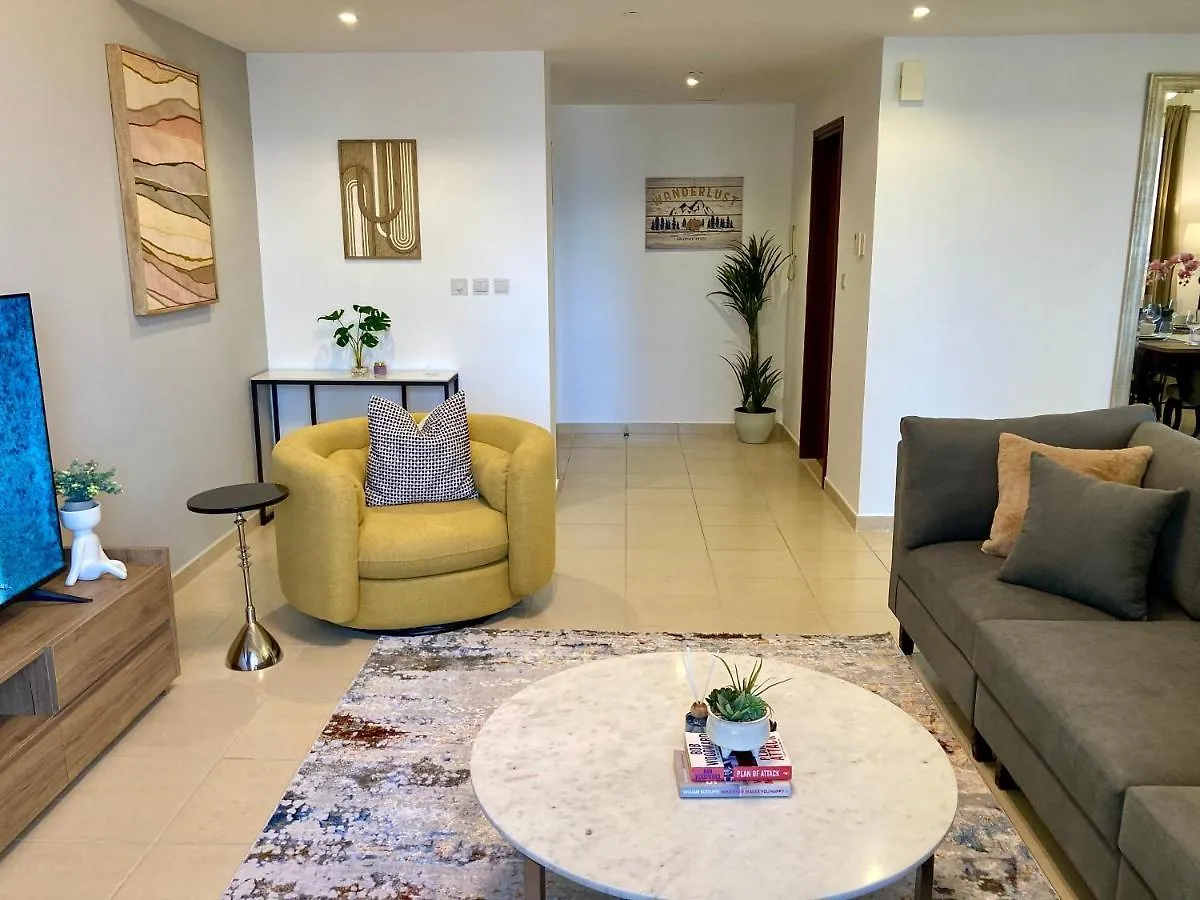White Sage - Elegant Interior With Incredible Sea And City View Ντουμπάι